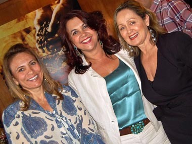 Norlândia Caribé, Ozana Barreto e Claudia Vaz