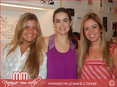 Lara Krushewsky, Ivania Nunes e Maria Krushewsky Nunes