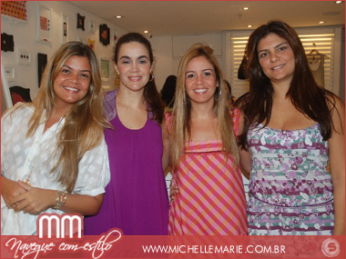 Lara Krushewsky, Ivania Nunes,  Maria Krushewsky Nunes e Juliana Gatto