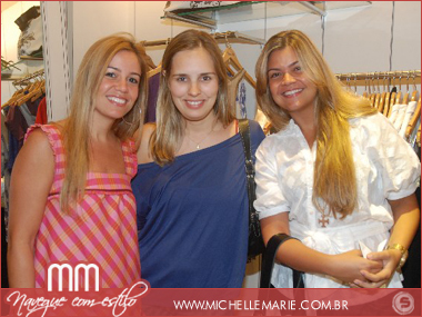 Maria Nunes, Candice Rocha e Lara Krushewsky