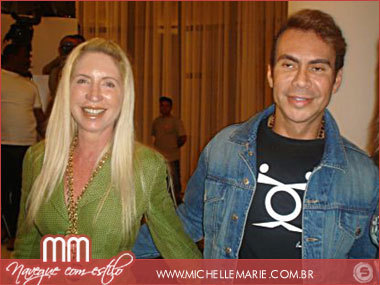 Lia Ferreira e Carlos Rodeiro
