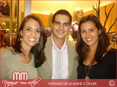 Manuela Rey, Felipe Cardoso e Mariana Monteiro