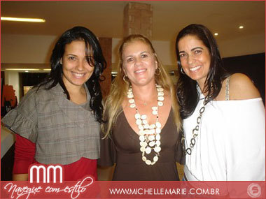 Juliana Costa, Ivane Barbosa e Daniele Magalhães