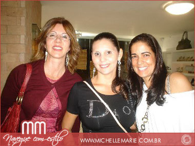 Luiza Camponé, Nadjane Coelho e Daniele Magalhães