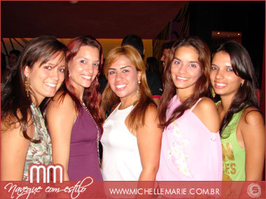 Larissa, Fernanda, Danielle Freitas, Nathália e Juliana