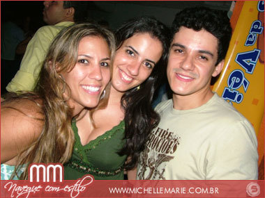 Manuela Fernandes, Daila Nunes e Lazaro Cunha