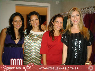 Juliana Costa, Suzana Zippinotti, Monique Knittel e Fernanda Kiffer