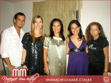 Marcos Bille, Fernanda Kiffer, Suzana, Juliana Costa e Lúcia Santos