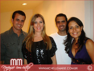 Rafael Reis, Fernanda Kiffer, Márcio Braga e Juliana Costa