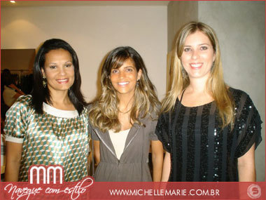 Suzana Zippinotti, Paula Magalhães e Fernanda Kiffer