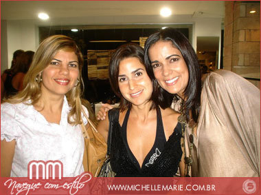 Rosa Leiro, Lígia Baruche e Daniele Magalhães