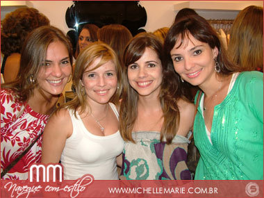 Daniela Néri, Sandra Ahringsmann, Fabiana Duran e Milena Néri