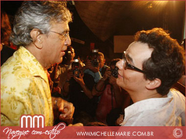 Caetano veloso e Wagner Moura