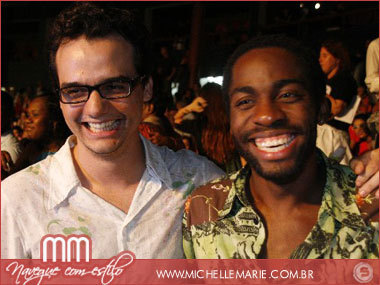 Wagner Moura e Lázaro Ramos