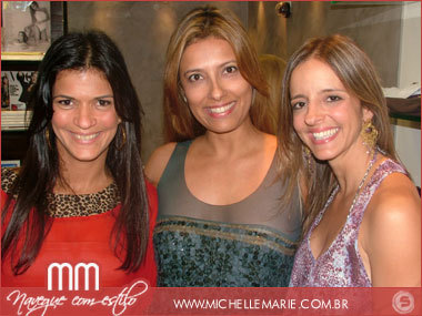 Ana Luisa Almeida, Angélica Siqueira e Sandy Najar