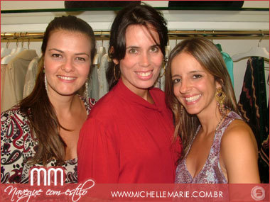 Juliana Penedo, Mariane Chaves e Sandy Najar