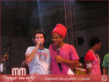 Tuca do Jammil com Carlinhos Brown