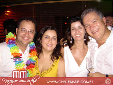 Fábio Villas-Boas, Luciana, Ana Cristina e Jackson Noya