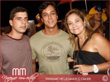 Gustavo, Felipe Carvalho e Michelle Marie