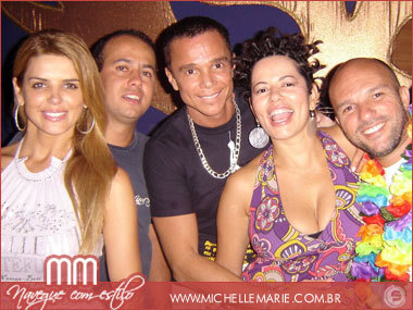 Mari Alexandre, Duda Sampaio, Netinho, Gislaine e Rui Bala