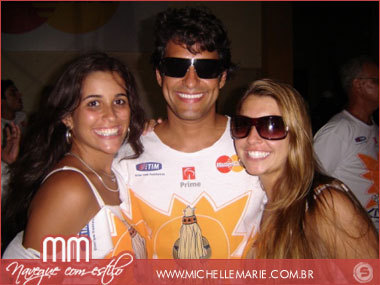 Thati Barreto, Marcelo Timbó e Mila Vidal