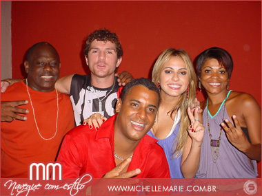 Ninha, Serginho, Xexeu, Patricia e Aline Rosa