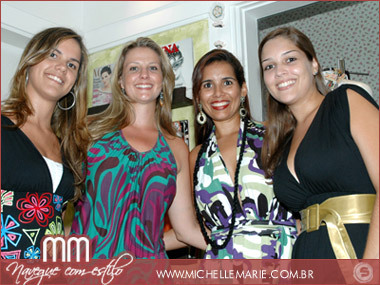 Elis Dantas, Fernanda Cabussu, Adriana Régis e Luisa Magalhães