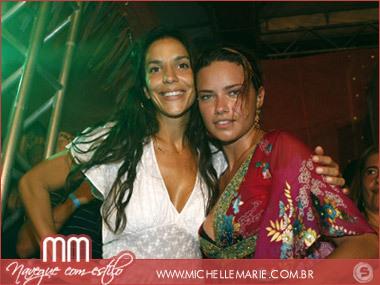 Ivete e Adriana Lima