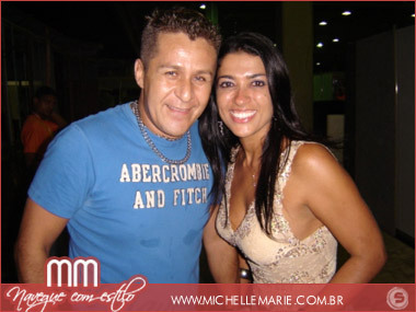 Jorge Zarath com sua namorada Rosana