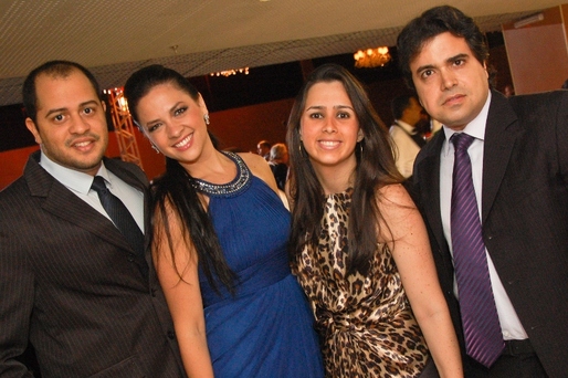 João Portela, Mariana Coutinho, Juliana e Thiago Ribeiro