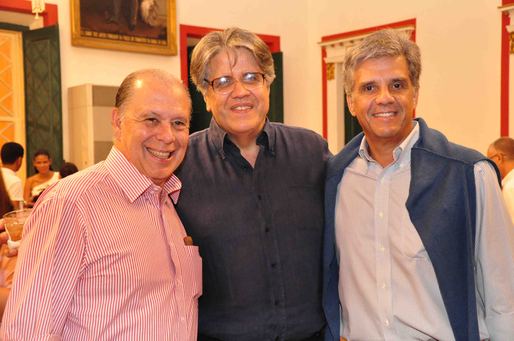 Paulo Bandeira, Roberto Neeser e Eduardo Colonna