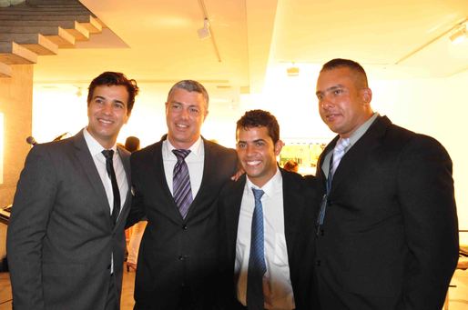 Ítalo Coutinho, Marcelo Melo, Igor Cerqueira e Rainer Kruppe