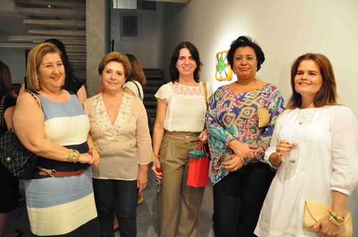 Patricia Tavares, Nely Libório, Iara, Maria Mercedes Amoedo e Ana Cecília Amoedo