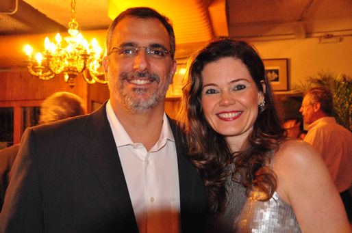 Márcio Lopes e Joana Mello