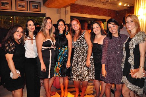 Rafaela Oliveira, Carol Miranda, Aldina Pinheiro, Vanessa Goes, Tatiana Nunes, Isabela Pimenta, Carol Nunes e Mariana Cerqueira