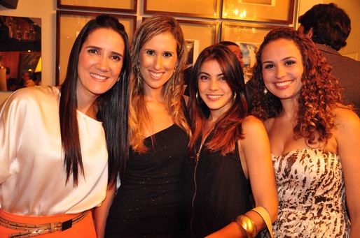 Roberta Pessoa, Tatiana Chaves, Circe Almeida e Jane Piñeiro