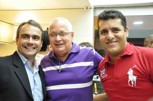 Daniel Andrade, Celso Ricardo e Michel Teles