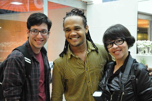 Lucas Assis, Uran Rodrigues e Paula Reis