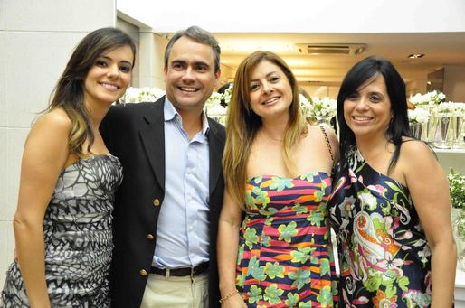 Márcia Nascimento, Sueli Santana, Andrea Gusmão e Daniel Andrade