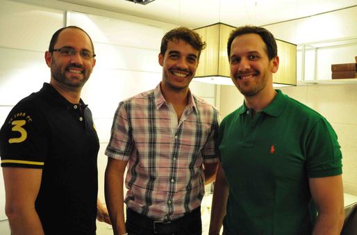 Nassim Chemmes, Leonardo Martins e Rubinho Sousa