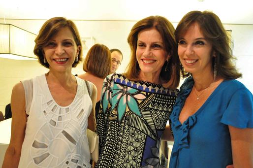 Vera Sehbe, Cristina Calumby e Esther Schattan