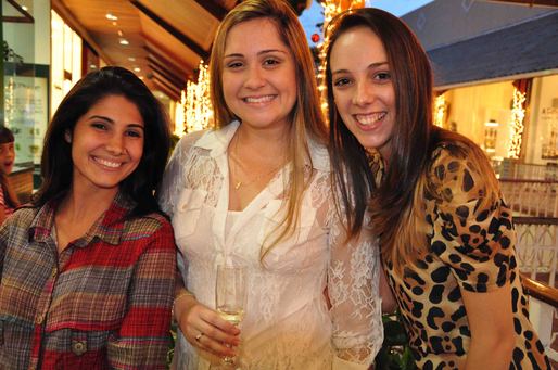 Priscila Simões, Fernanda Gordilho e Andréa Issa