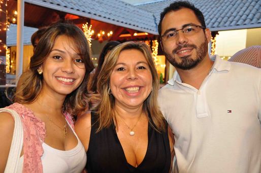 Renata Magalhães, Juju Luz e Jorge Calil