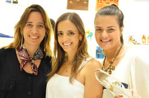 Fabiane Regueira, Sandy Najar e Juliana Penedo