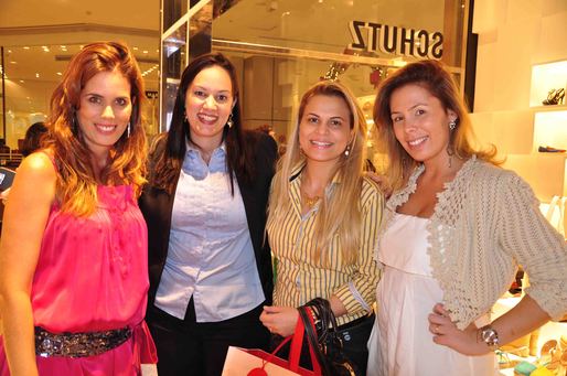 Mariane Chaves, Carolina Damasceno, Roberta Foppel e Raquel Regueira