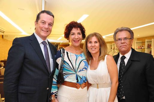 Carlos e Jussara Amorim, Marilia Barreto e José Guido