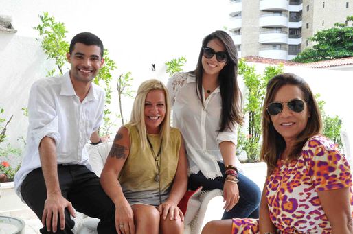 Vitorino Campos, Marcia Tavares, Natalia Troccoli e Sylvia Gladys