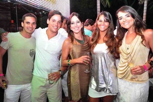 Marcio Fialho, Zezinho castro, Paula Brandão, Fernanda Tannus e Lize Pessoa