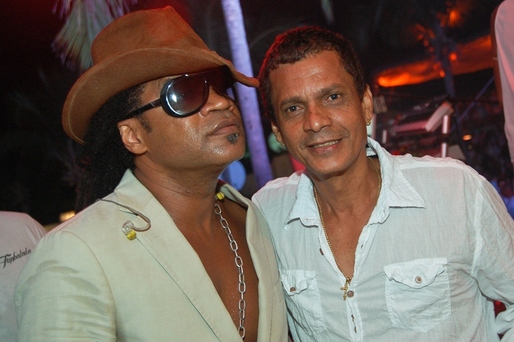 Carlinhos Brown e Alain Tavares