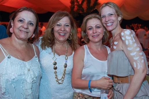 Marli Andrade, Rita Magalhães, Patricia Andrade e Helena Degaspari